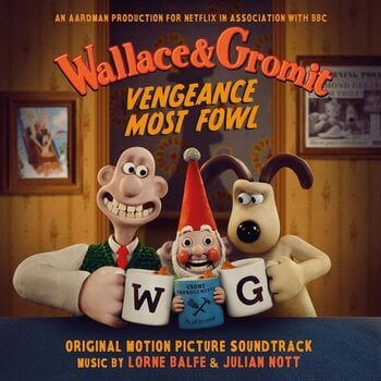 Vinyl Record Lorne Balfe & Julian Nott - Wallace & Gromit: Vengeance Most Fowl (O.S.T.) (Limited Edition) (Norbot Green Coloured) (LP) - 1