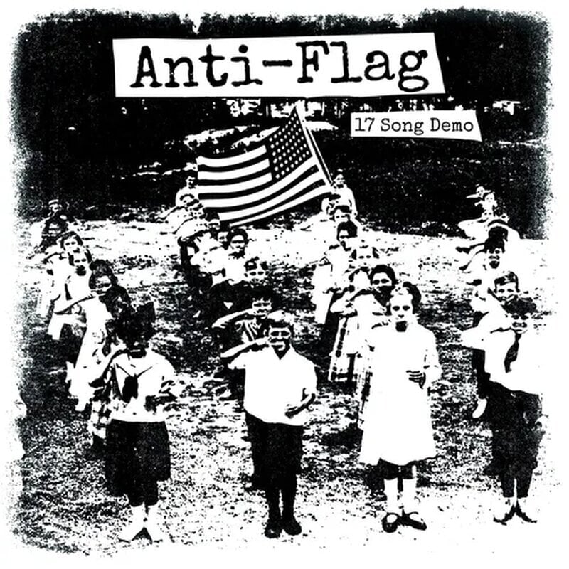 Disque vinyle Anti-Flag - 17 Song Demo (Silver Coloured) (LP)