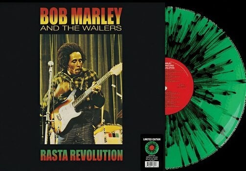 Disc de vinil Bob Marley - Rasta Revolution (Green Black Splatter Coloured) (LP) - 1