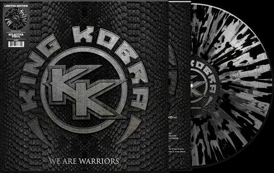 Disc de vinil King Kobra - We Are Warriors (Silver Black Splatter Coloured) (LP) - 1
