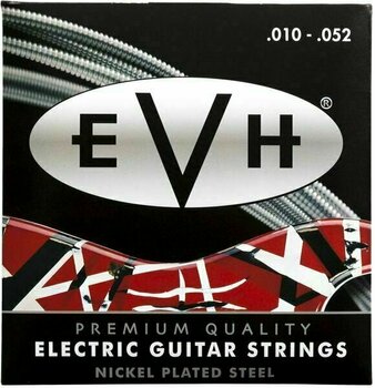 Struny pre elektrickú gitaru EVH Premium 10-52 - 1