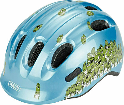 Kid Bike Helmet Abus Smiley 2.0 Blue Croco S Kid Bike Helmet - 1
