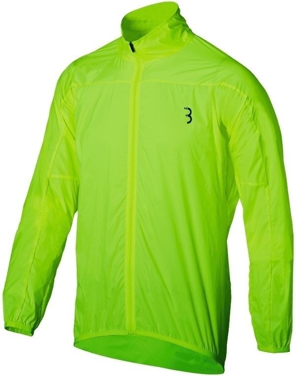 Cycling Jacket, Vest BBB Pocketshield Neon Yellow M Jacket