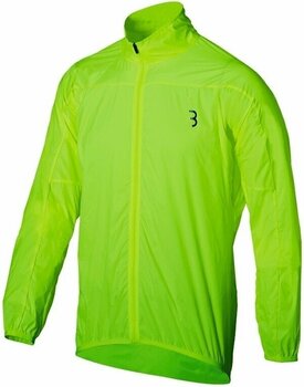 Cycling Jacket, Vest BBB Pocketshield Neon Yellow M Jacket - 1