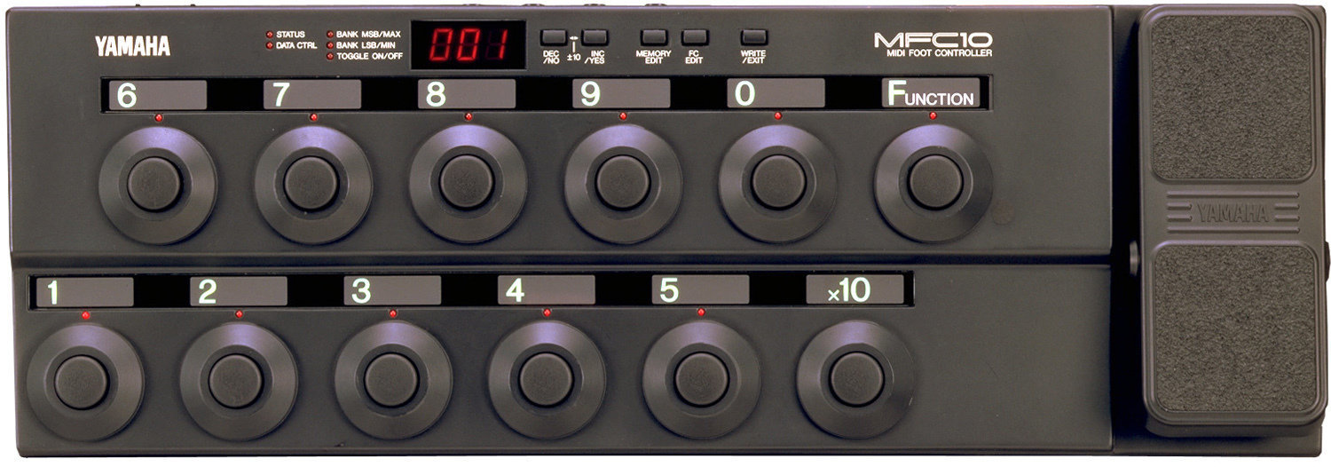 Voetpedaal voor toetsinstrument Yamaha MFC 10