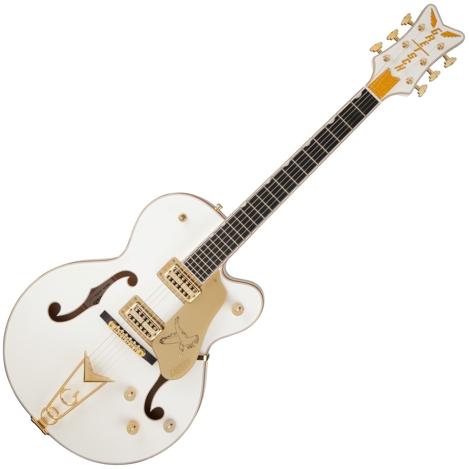 Halvakustisk guitar Gretsch G6139CB Falcon White