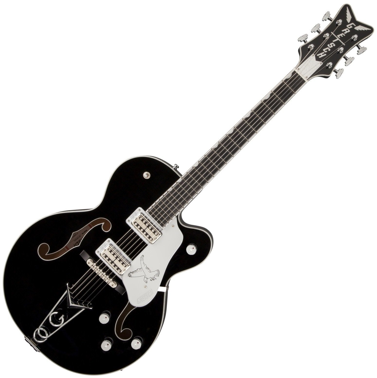 Semi-akoestische gitaar Gretsch G6139CB Falcon Black