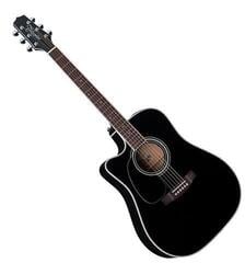 Elektroakusztikus gitár Takamine EF341SC-LH Black Elektroakusztikus gitár