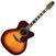 Guitare Jumbo acoustique-électrique Takamine EF250TK Toby Keith Signature Sunburst