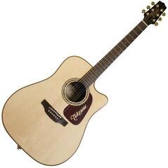 Dreadnought Elektro-Akustikgitarren Takamine P5DC Natural Dreadnought Elektro-Akustikgitarren