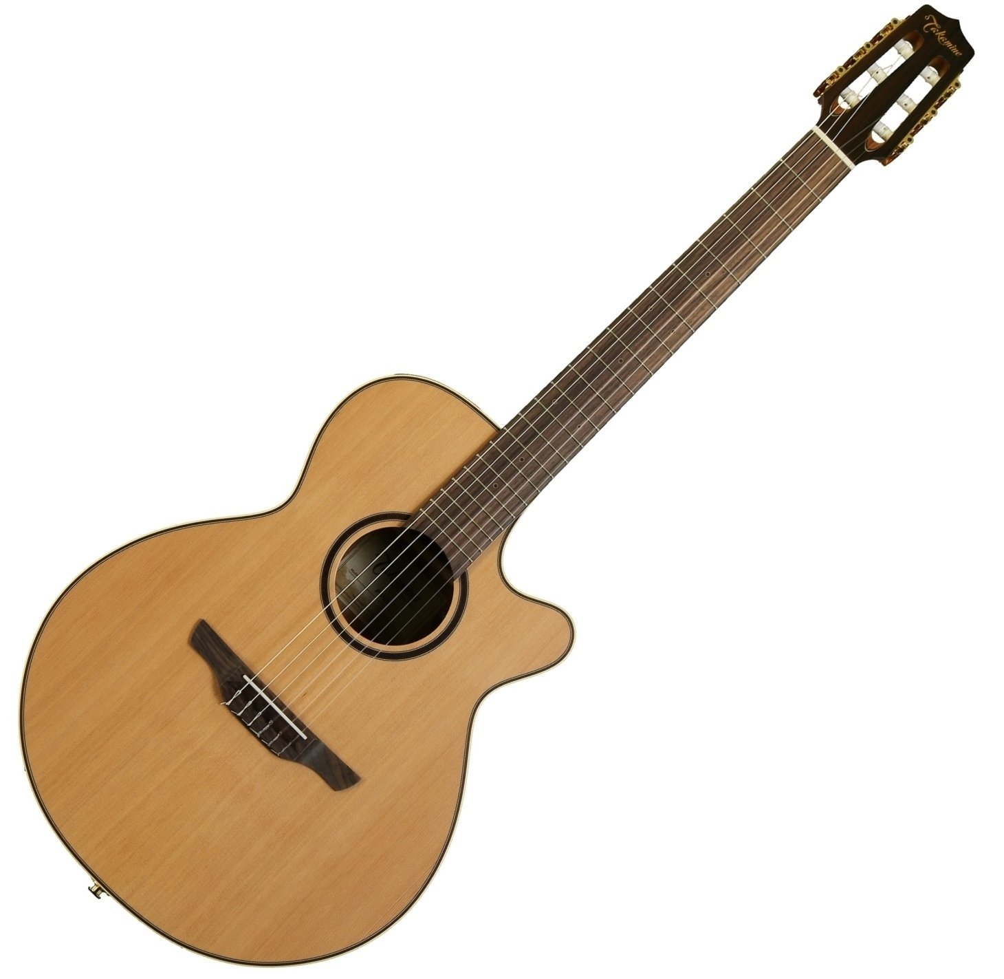 Klassisk guitar med forforstærker Takamine P3FCN