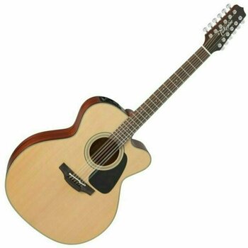 Guitarra eletroacústica de 12 cordas Takamine P1JC-12 - 1