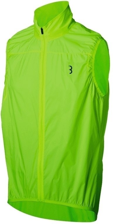Kerékpár kabát, mellény BBB Pocketvest Neon Yellow XL Mellény