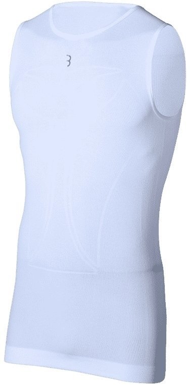 Kolesarski dres, majica BBB CoolLayer Funkcionalno spodnje perilo White XS/S
