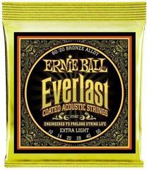 Snaren voor akoestische gitaar Ernie Ball 2560 Everlast Snaren voor akoestische gitaar