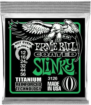 Struny pre elektrickú gitaru Ernie Ball 3126 Coated Slinky - 1