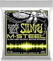 Ernie Ball 2921 Slinky M-Steel Cordes pour guitares électriques