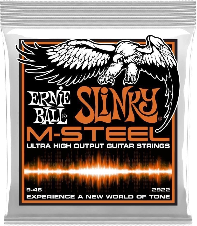 Struny pre elektrickú gitaru Ernie Ball 2922 Slinky M-Steel