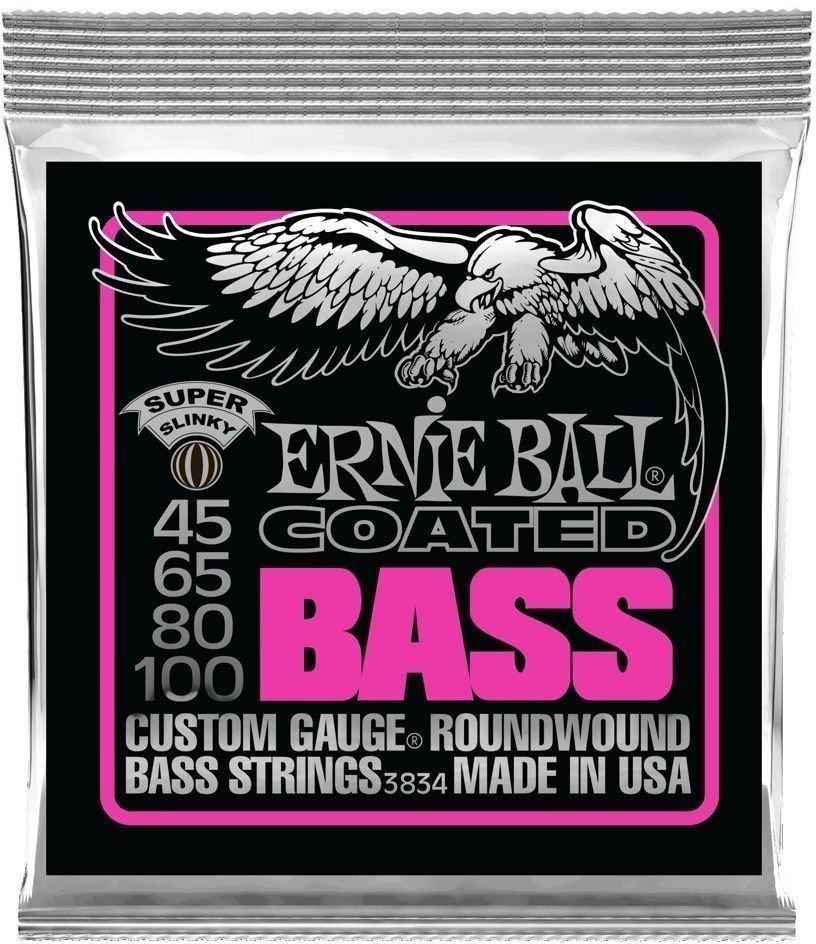 Bassguitar strings Ernie Ball 3834 Super 45-100
