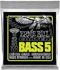 Basszusgitár húr Ernie Ball 3836 Coated 45-130 Basszusgitár húr