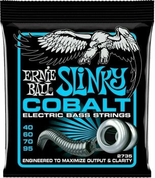 Струни за бас китара Ernie Ball 2735 Extra Slinky Bass 40-95 - 1