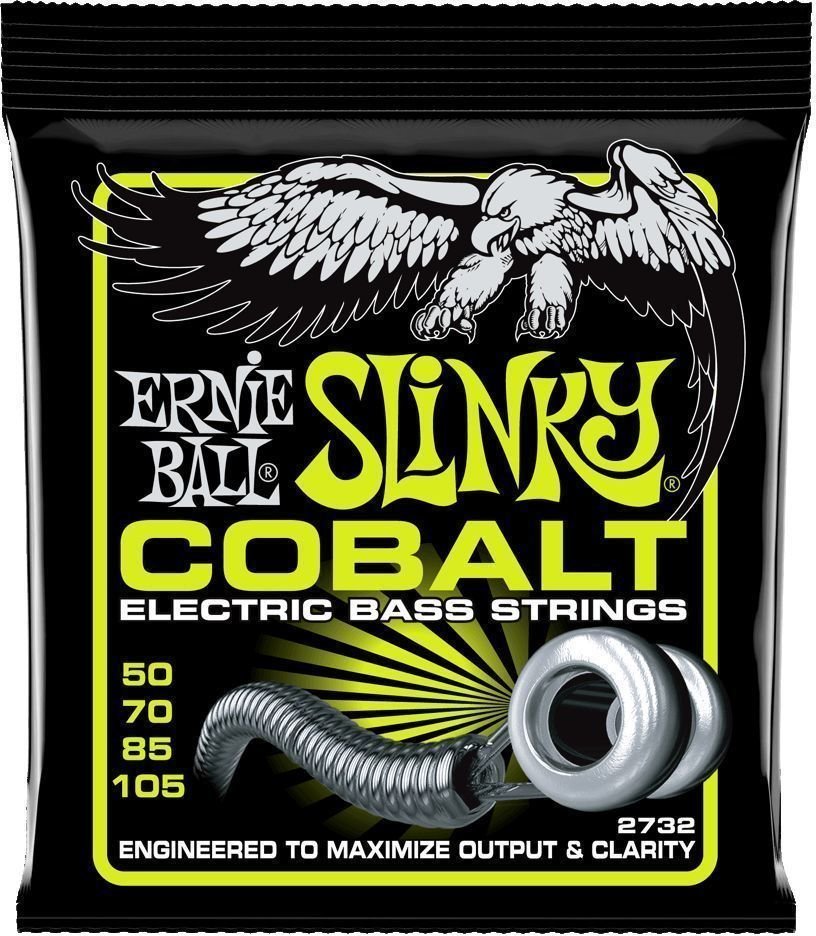 Cordes de basses Ernie Ball 2732 Regular Slinky Bass 50-105