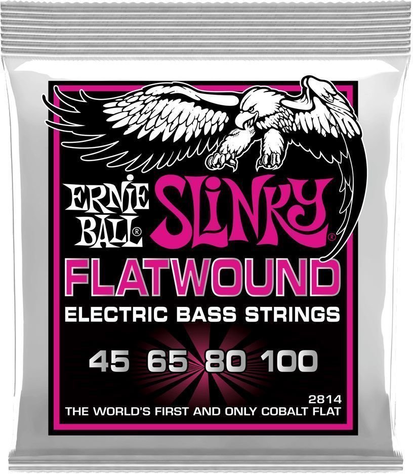 Struny do gitary basowej Ernie Ball 2814 Super Slinky