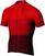Odzież kolarska / koszulka BBB Keirin Golf Red XL