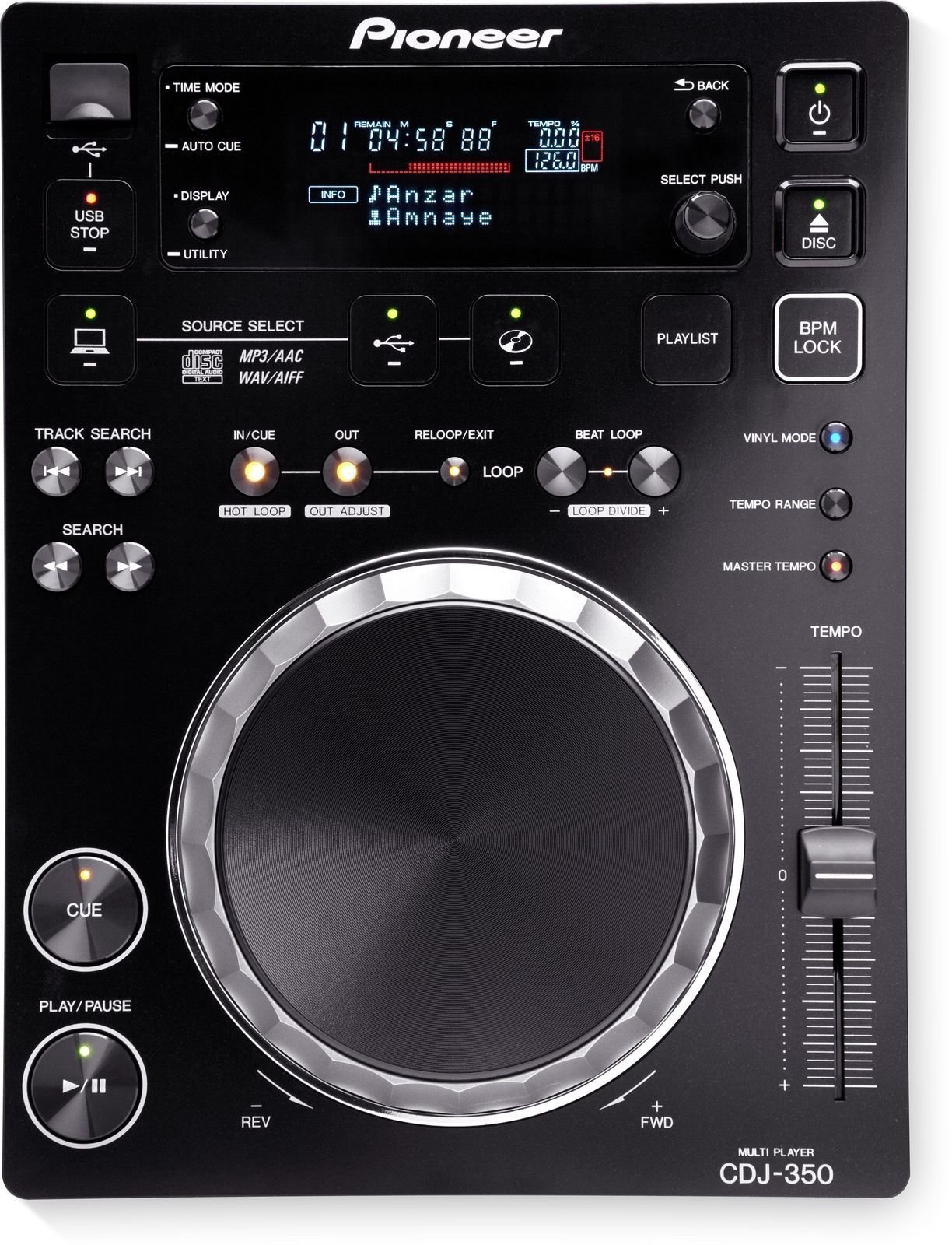 Επιτραπέζιος DJ Player Pioneer Dj CDJ-350