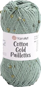 Knitting Yarn Yarn Art Cotton Gold Paillettes 7113 Knitting Yarn - 1