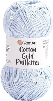 Filati per maglieria Yarn Art Cotton Gold Paillettes 7109 Filati per maglieria - 1