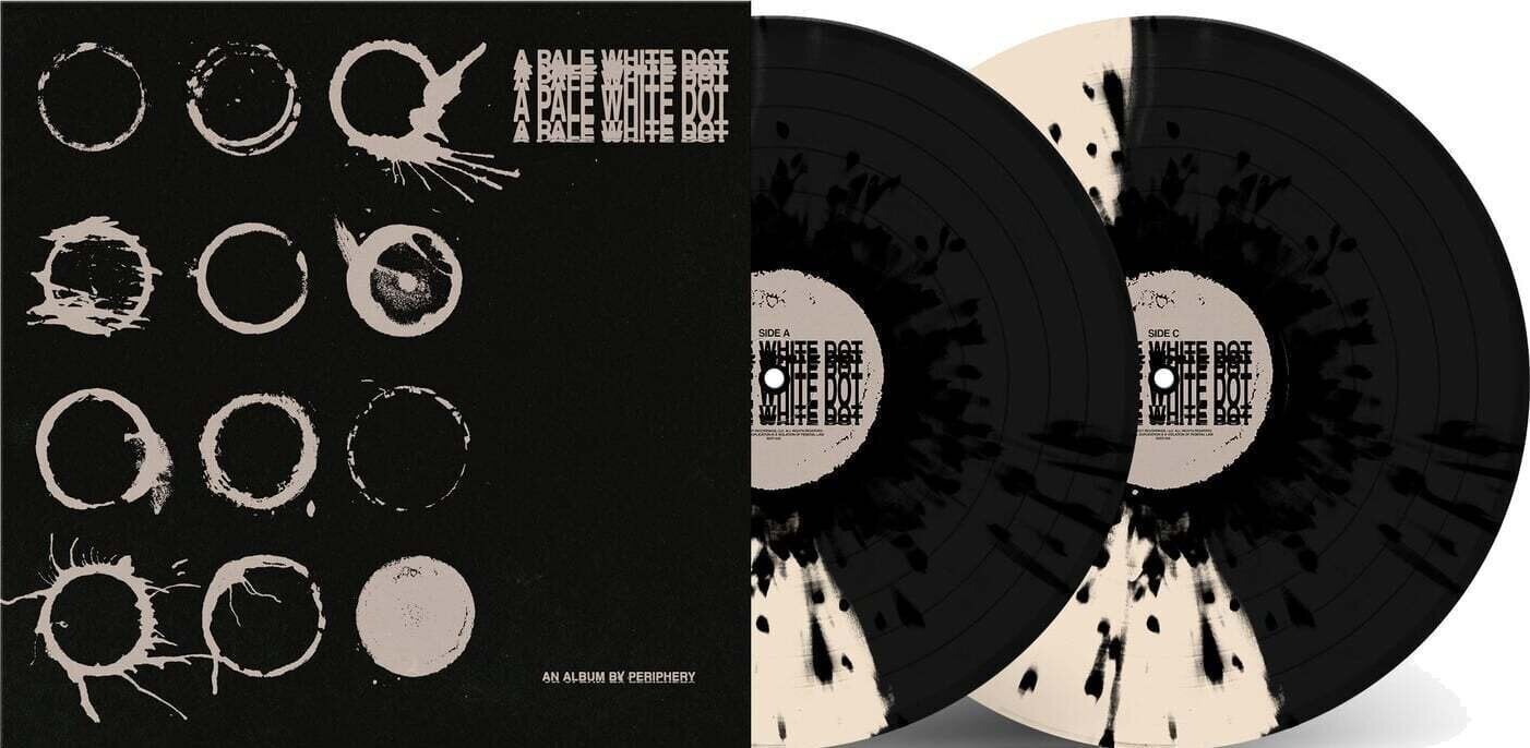 LP deska Periphery - A Pale White Dot (Half Black/Half Cream with Black Splatter Coloured) (LP)