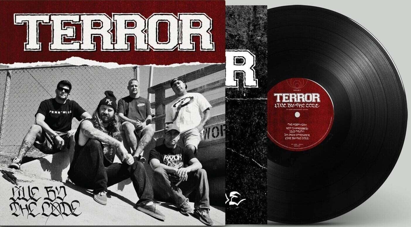 Vinyl Record Terror - Live By The Code (Reissue) (LP)