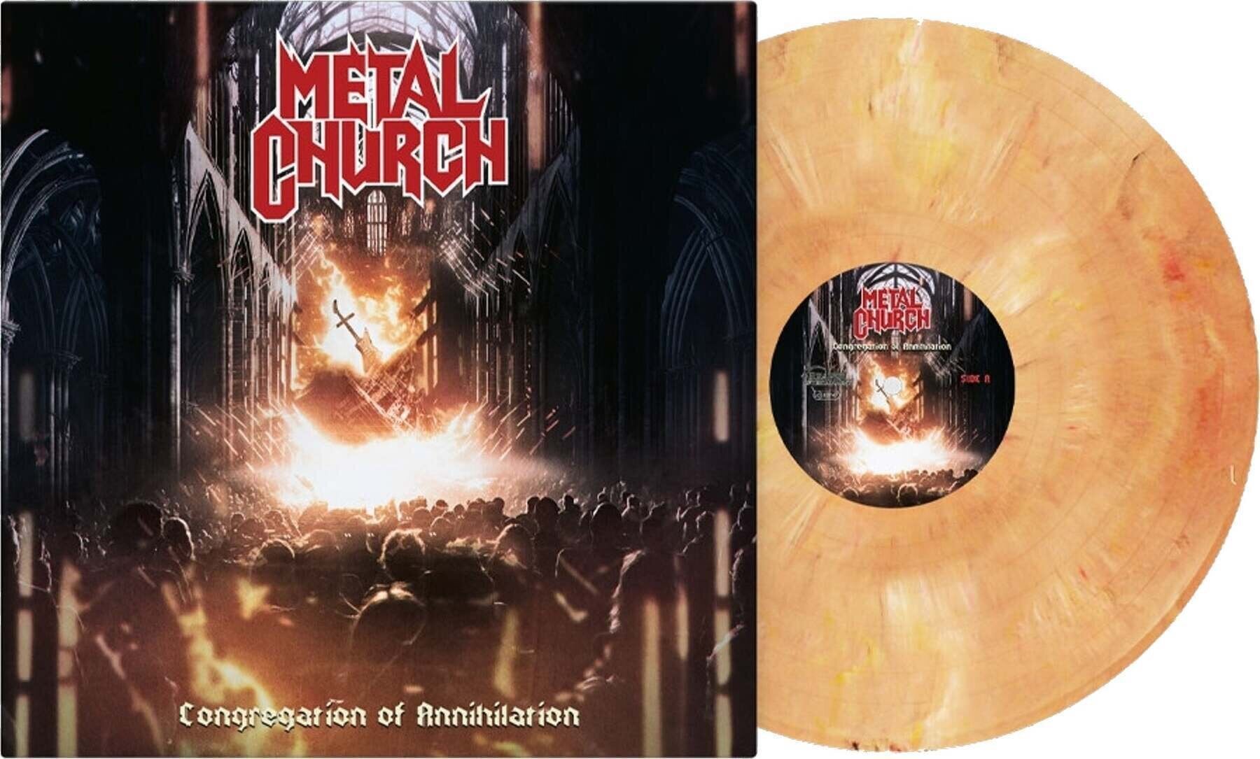 Vinilinė plokštelė Metal Church - Congregation Of Annihilation (Limited Edition) (Marbled Coloured) (LP)