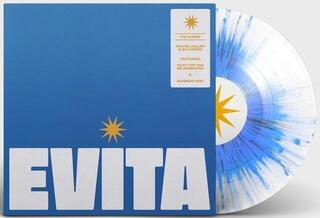 LP plošča Rachel Zegler & Andrew Lloyd Webber - Evita - The Album (Blue Splatter On Clear Coloured) (LP)