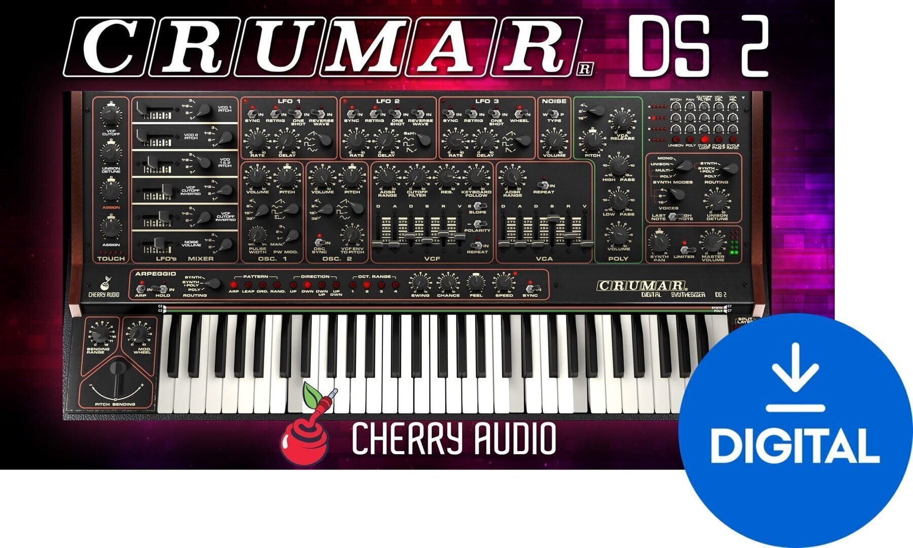VST Instrument CA Plugins Crumar DS-2 Synthesizer (Digital produkt)