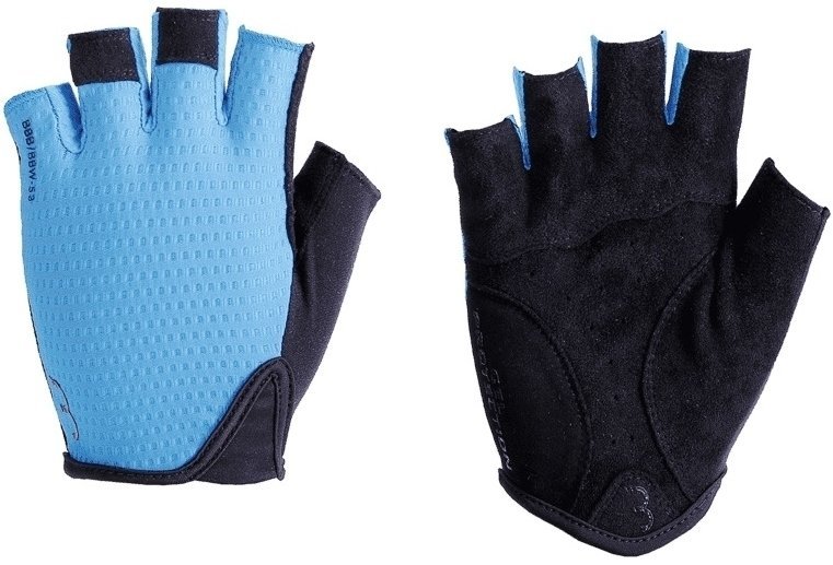 Cyklistické rukavice BBB Racer Gloves Modrá M Cyklistické rukavice