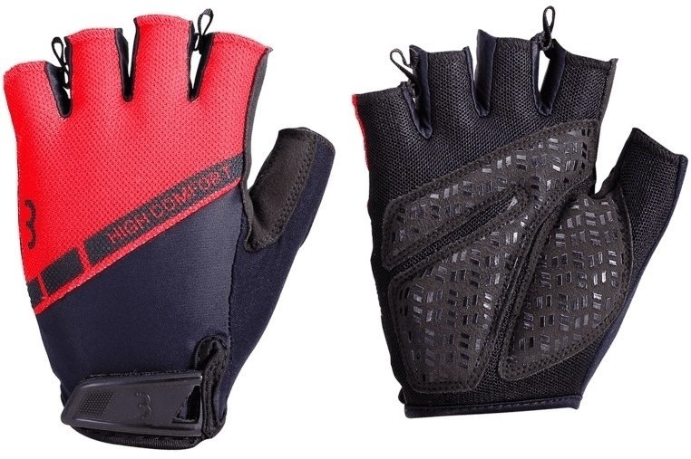 Cyklistické rukavice BBB Highcomfort Gloves Red S Cyklistické rukavice