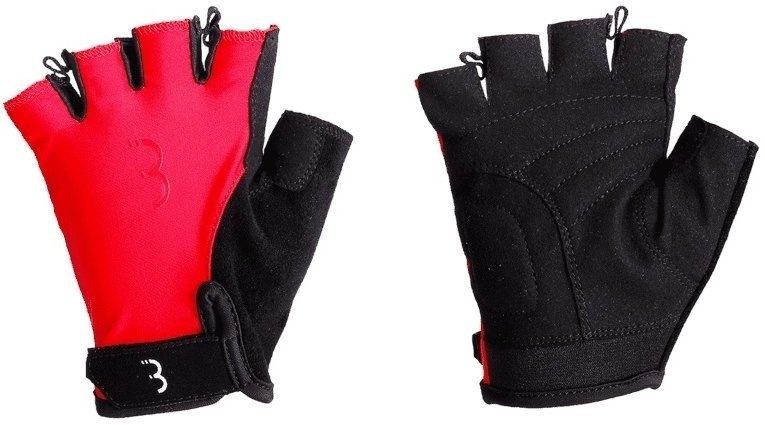 Cyklistické rukavice BBB Kids Gloves Red M Cyklistické rukavice