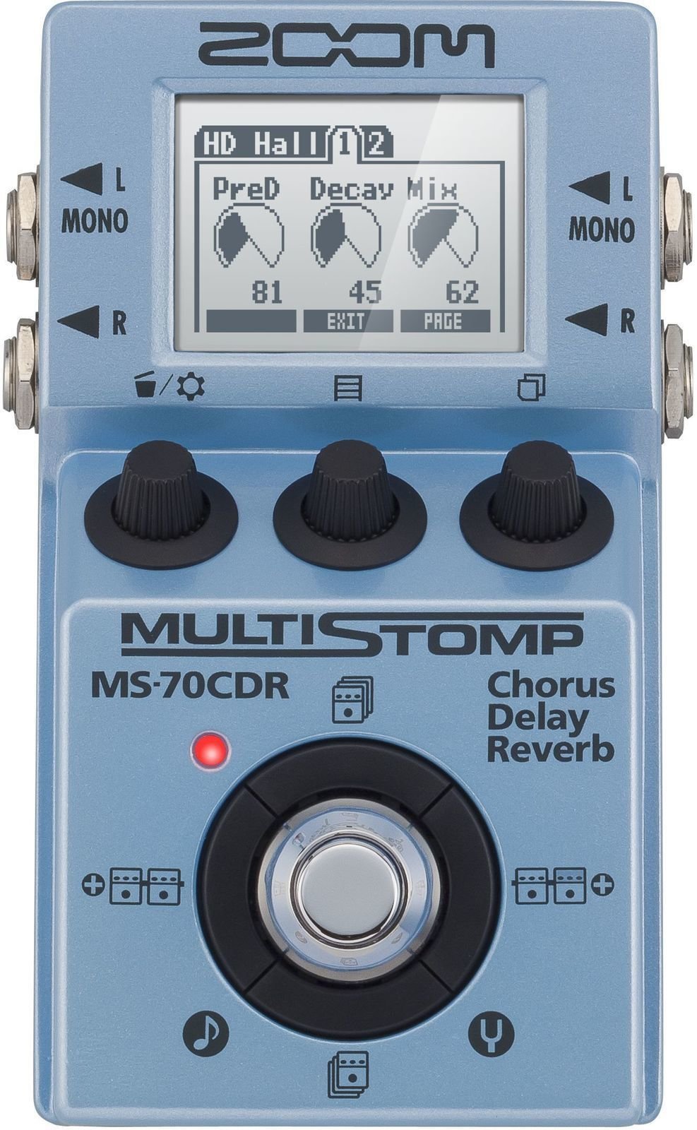 Gitarren-Multieffekt Zoom MS-70CDR