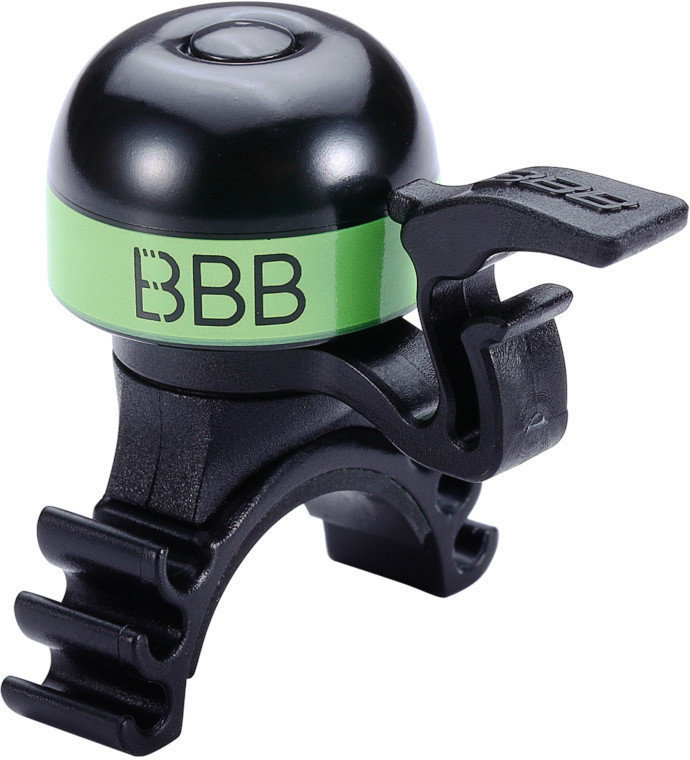 Dzwonek rowerowy BBB MiniFit Green 23.0 Dzwonek rowerowy