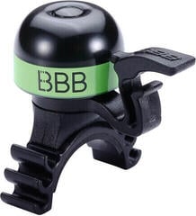 Cyklistický zvonček BBB MiniFit Green 23 mm Cyklistický zvonček