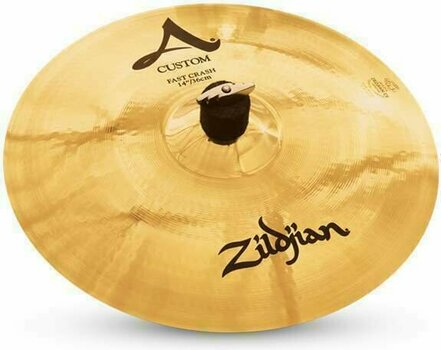 Crash Cymbal Zildjian A20536 A Custom Fast Crash Cymbal 14" - 1
