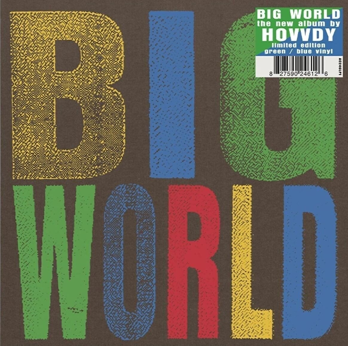 Disco in vinile Hovvdy - Big World (Indie Exclusive) (Limited Edition) (Greeen/Blue Coloured) (LP)