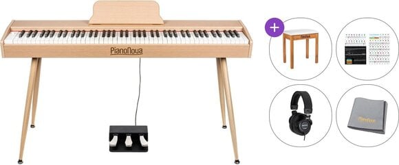 Дигитално пиано Pianonova Sevilla MKII Premium SET Natural Дигитално пиано - 1