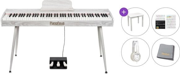 Дигитално пиано Pianonova Sevilla MKII Premium SET Gray Дигитално пиано - 1