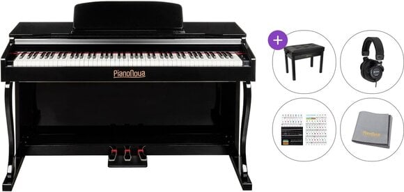 Digitaalne klaver Pianonova Gran Maestro Premium SET Black Digitaalne klaver - 1