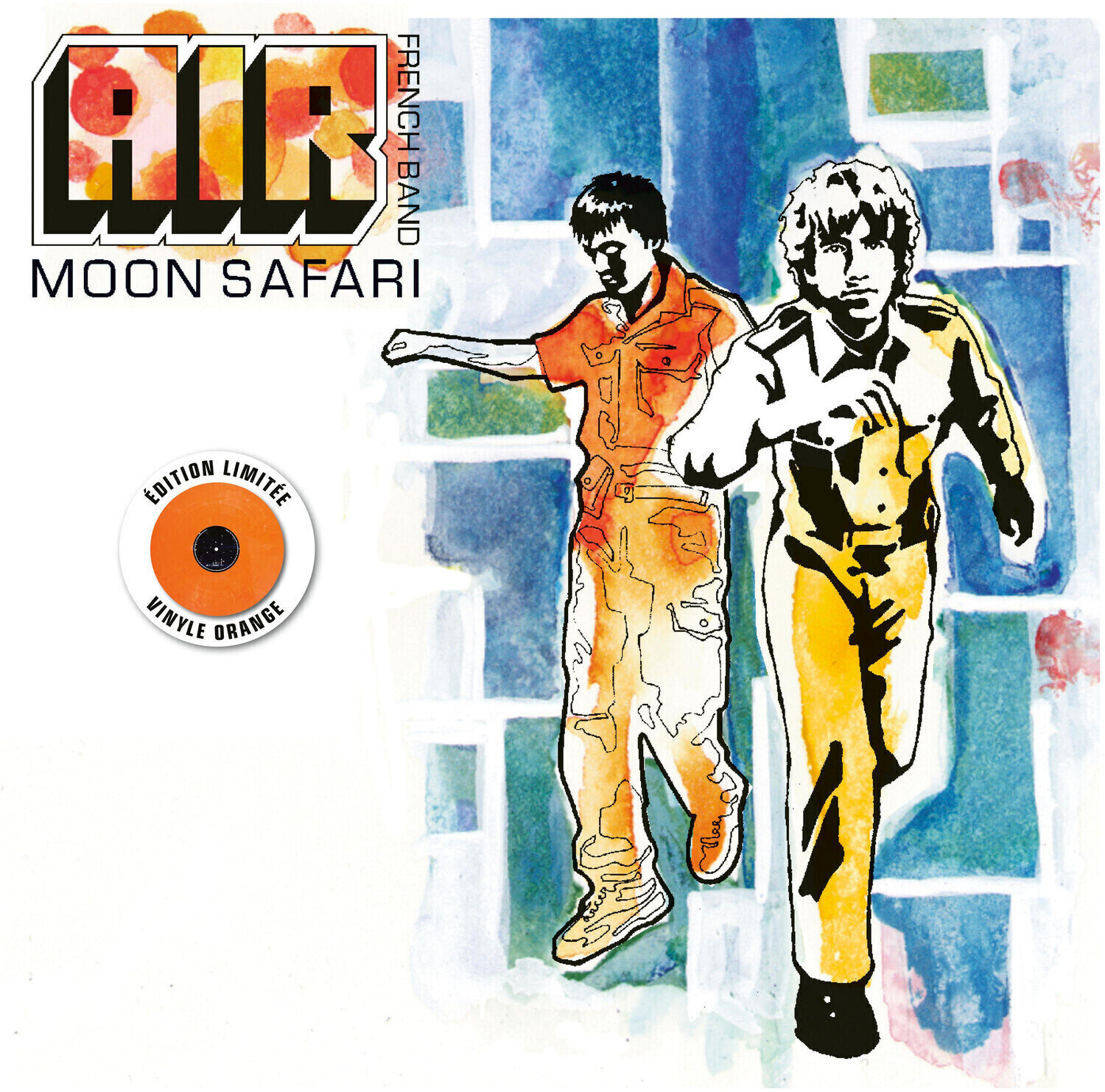 Vinyl Record Air - Moon Safari (Limited Edition) (Orange Coloured) (LP)