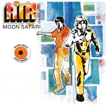 Vinyl Record Air - Moon Safari (Limited Edition) (Orange Coloured) (LP) - 1