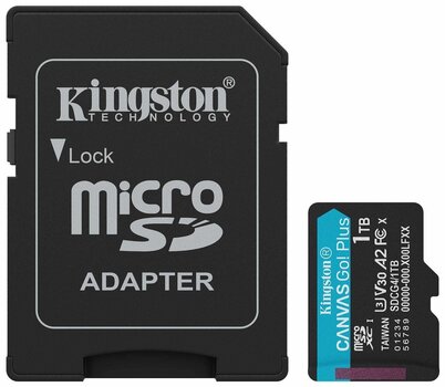 Speicherkarte Kingston Canvas Go Plus A2 U3 V30 Micro SDXC 1 TB Speicherkarte - 1